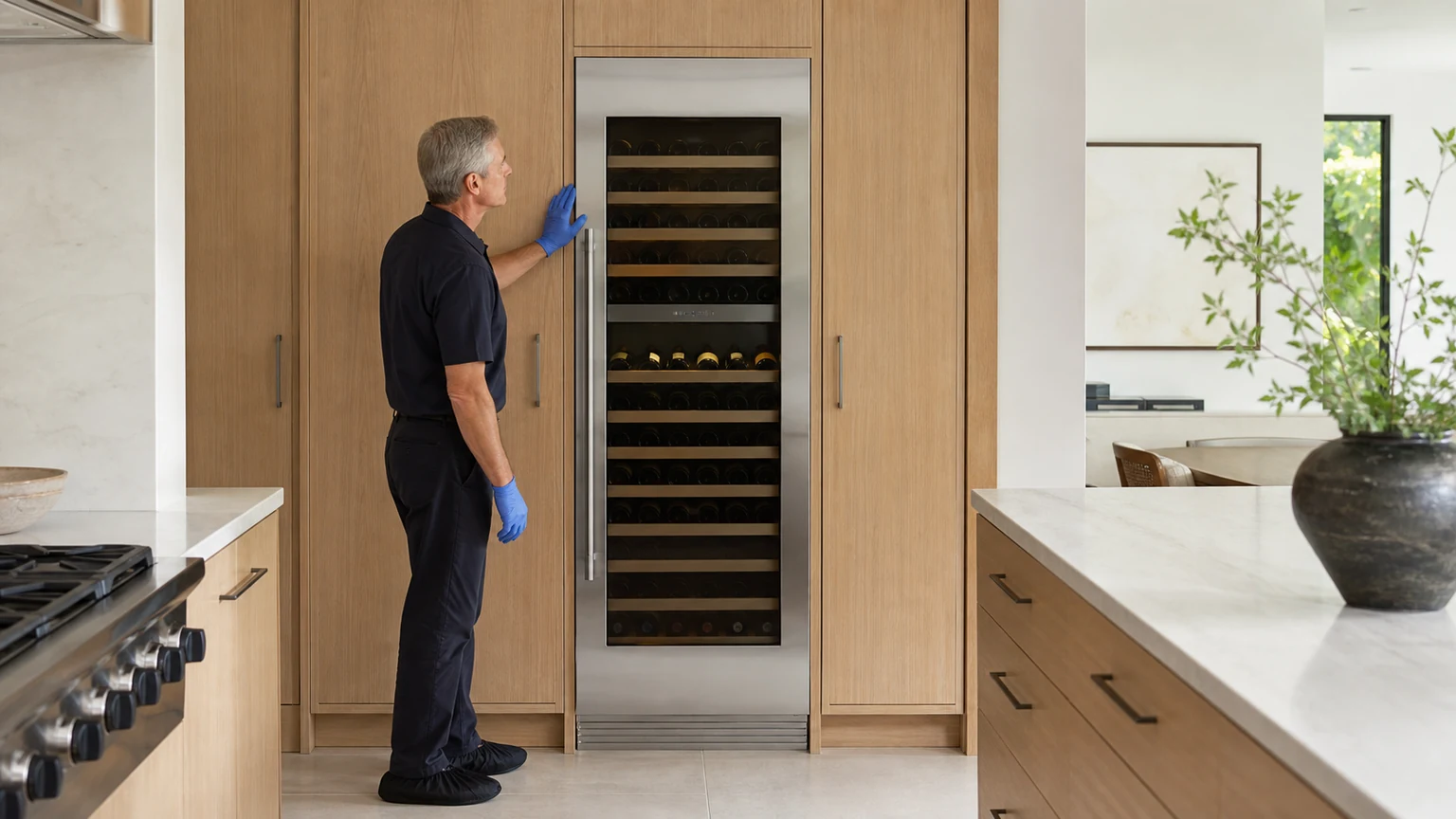 Wine cooler diagnostic visit in Dunwoody